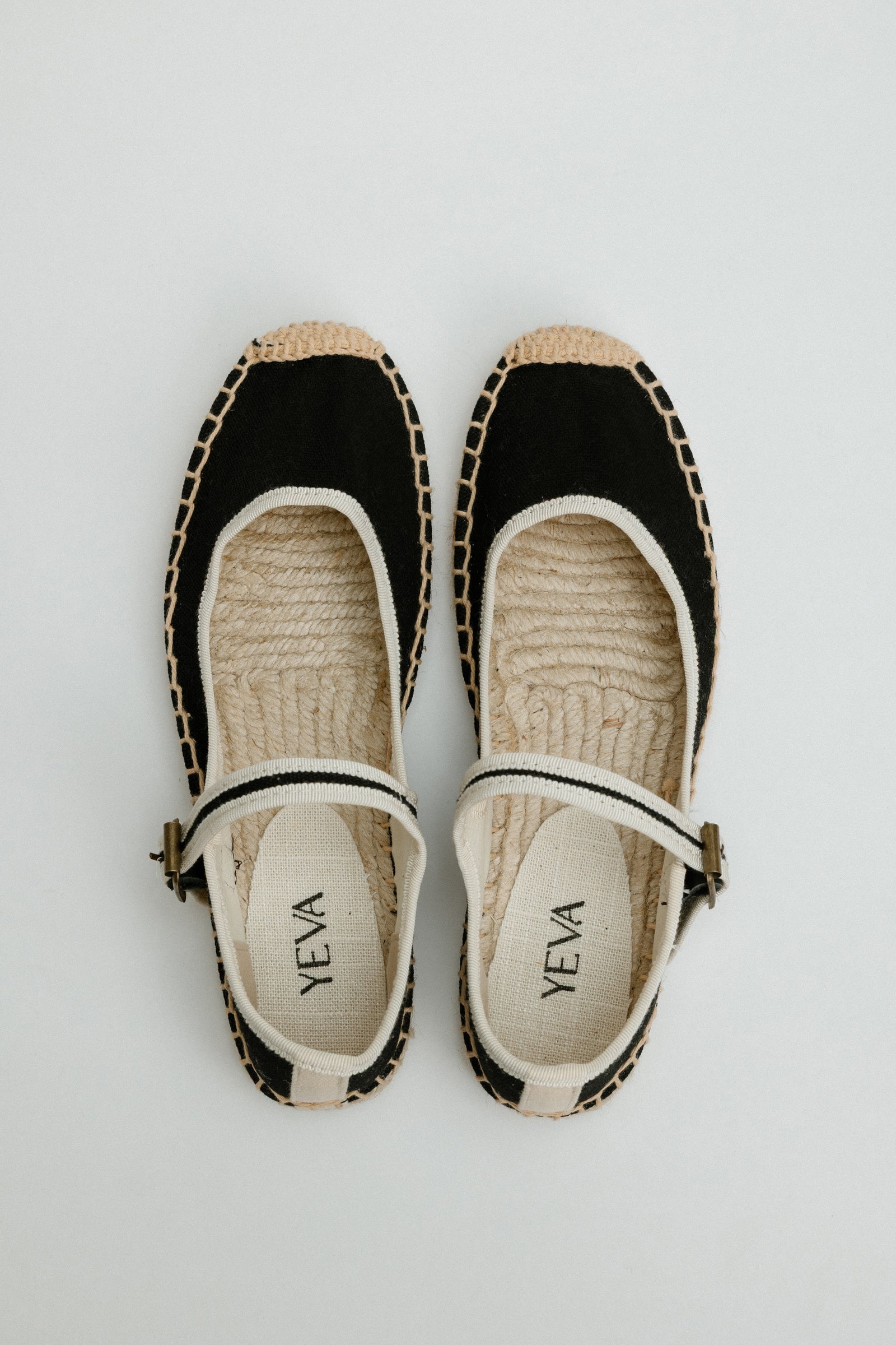 Ballerina Canvas Espadrilles - Black