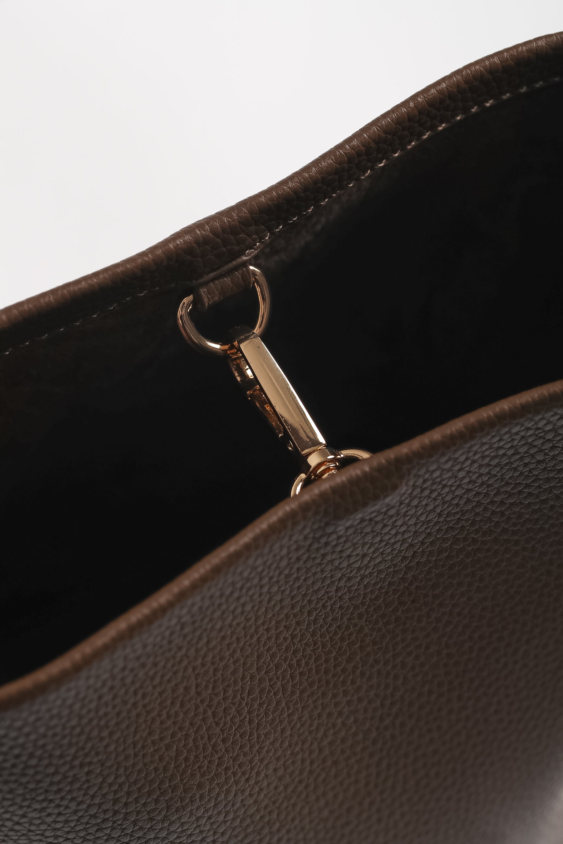 Hei Bucket Bag Leather - Taupe