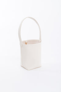 Hei Bucket Bag Leather - White