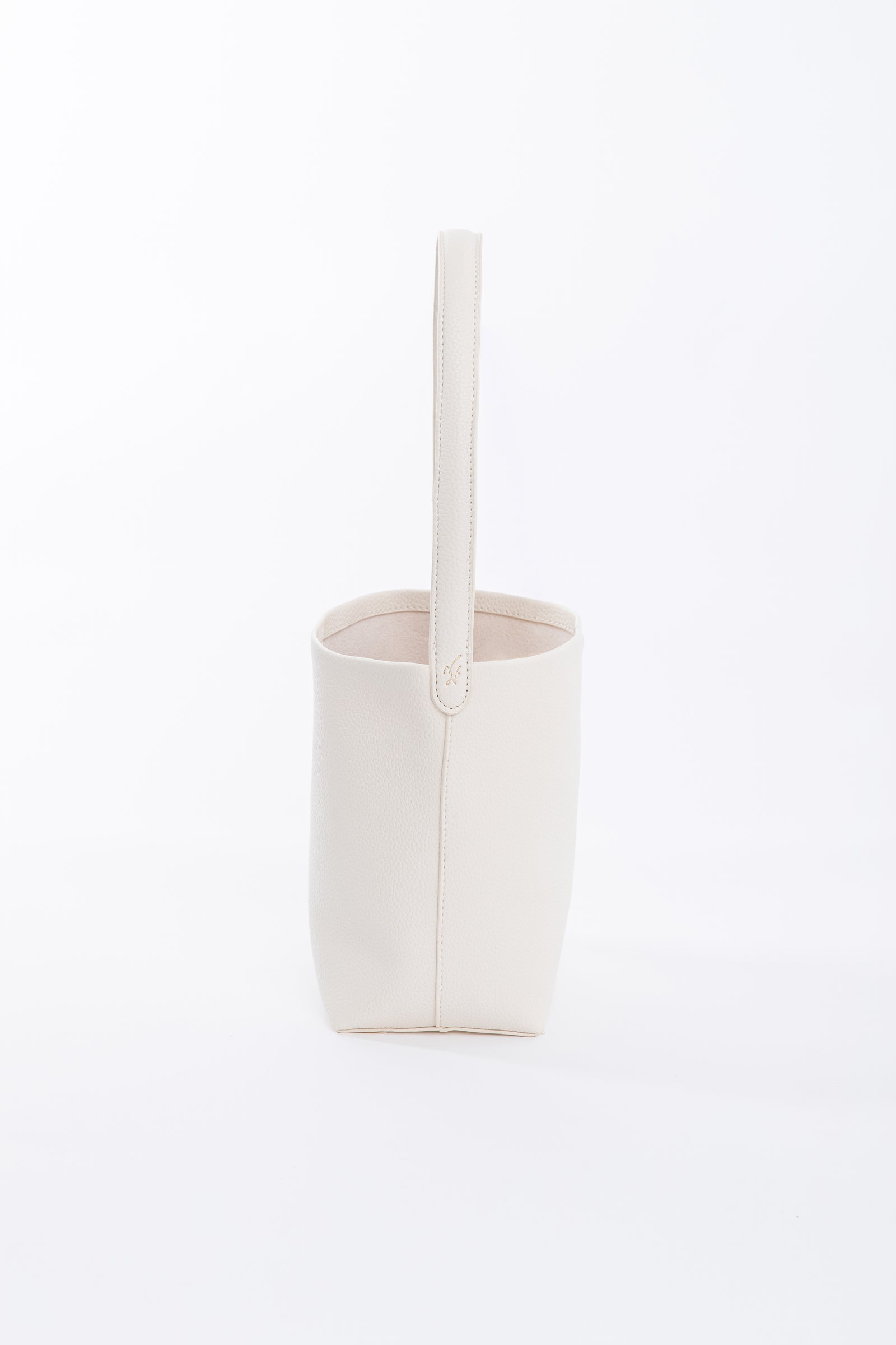 Hei Bucket Bag Leather - White