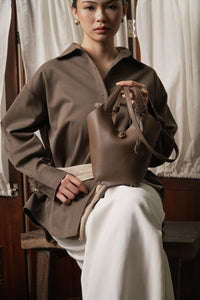 Arlo Bag Leather - Taupe