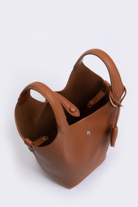 Arlo Bag Leather - Saddle Brown