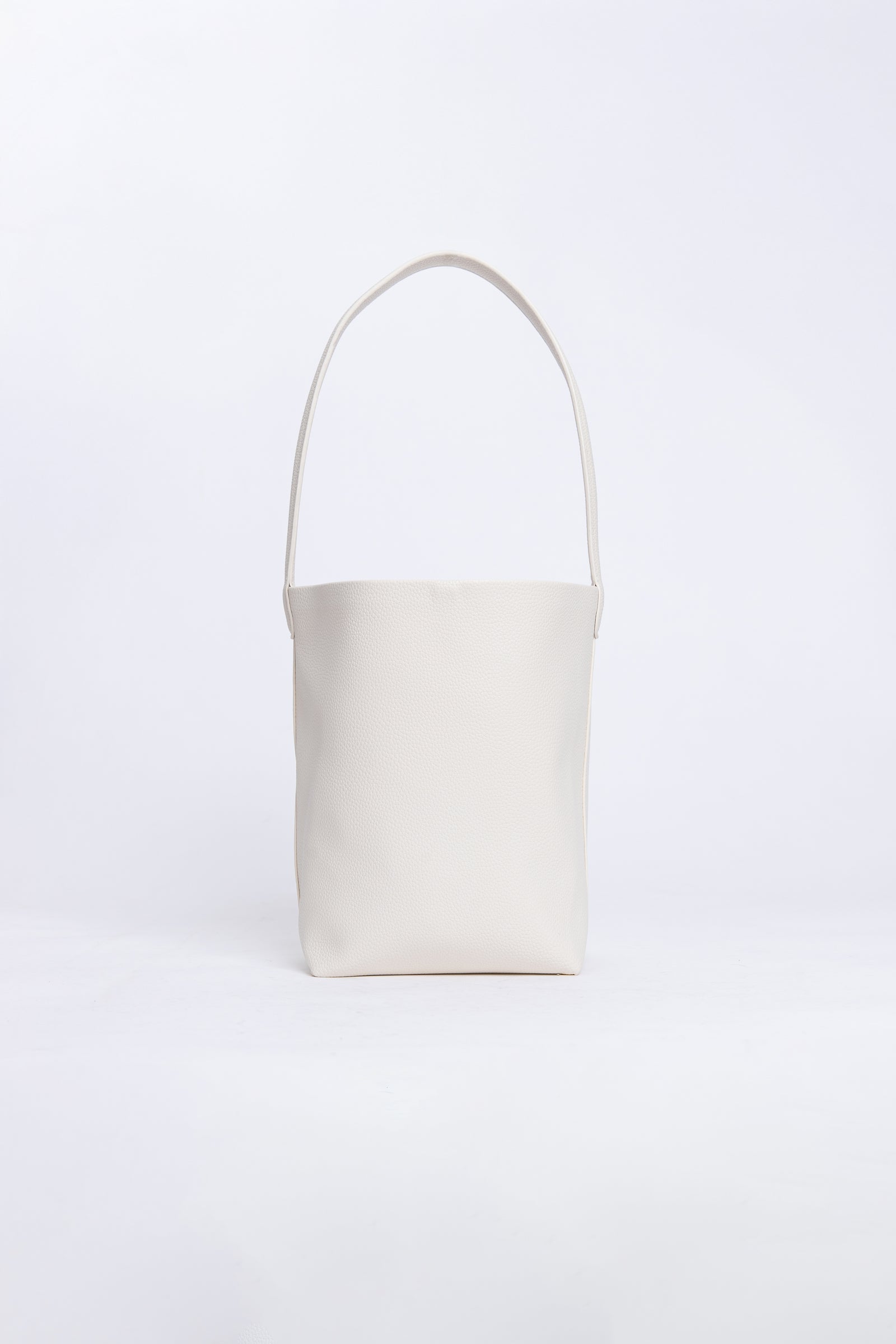 Hei Bucket Bag Leather Large - White