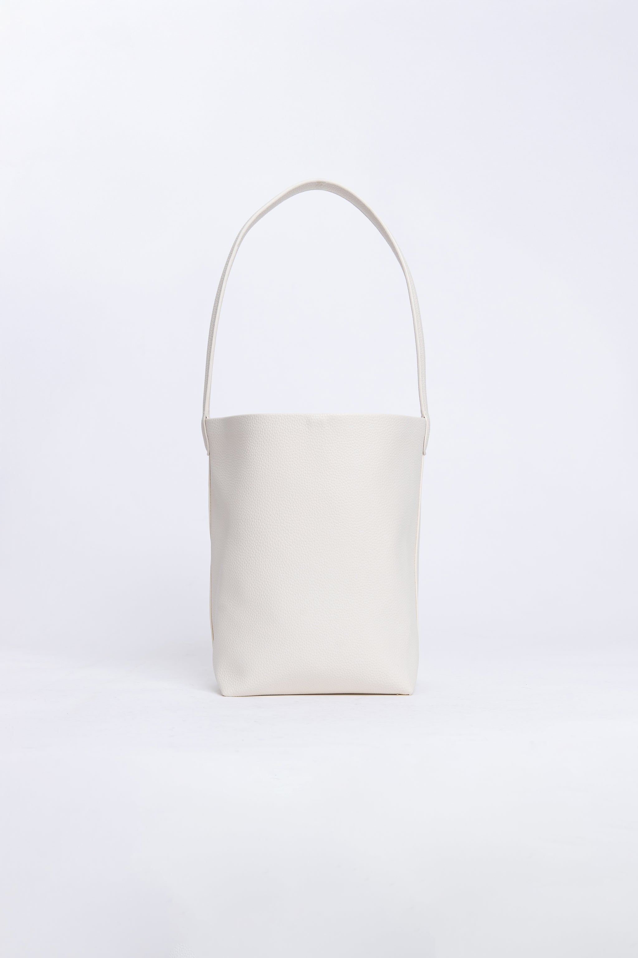 Hei Bucket Bag Leather Large - White