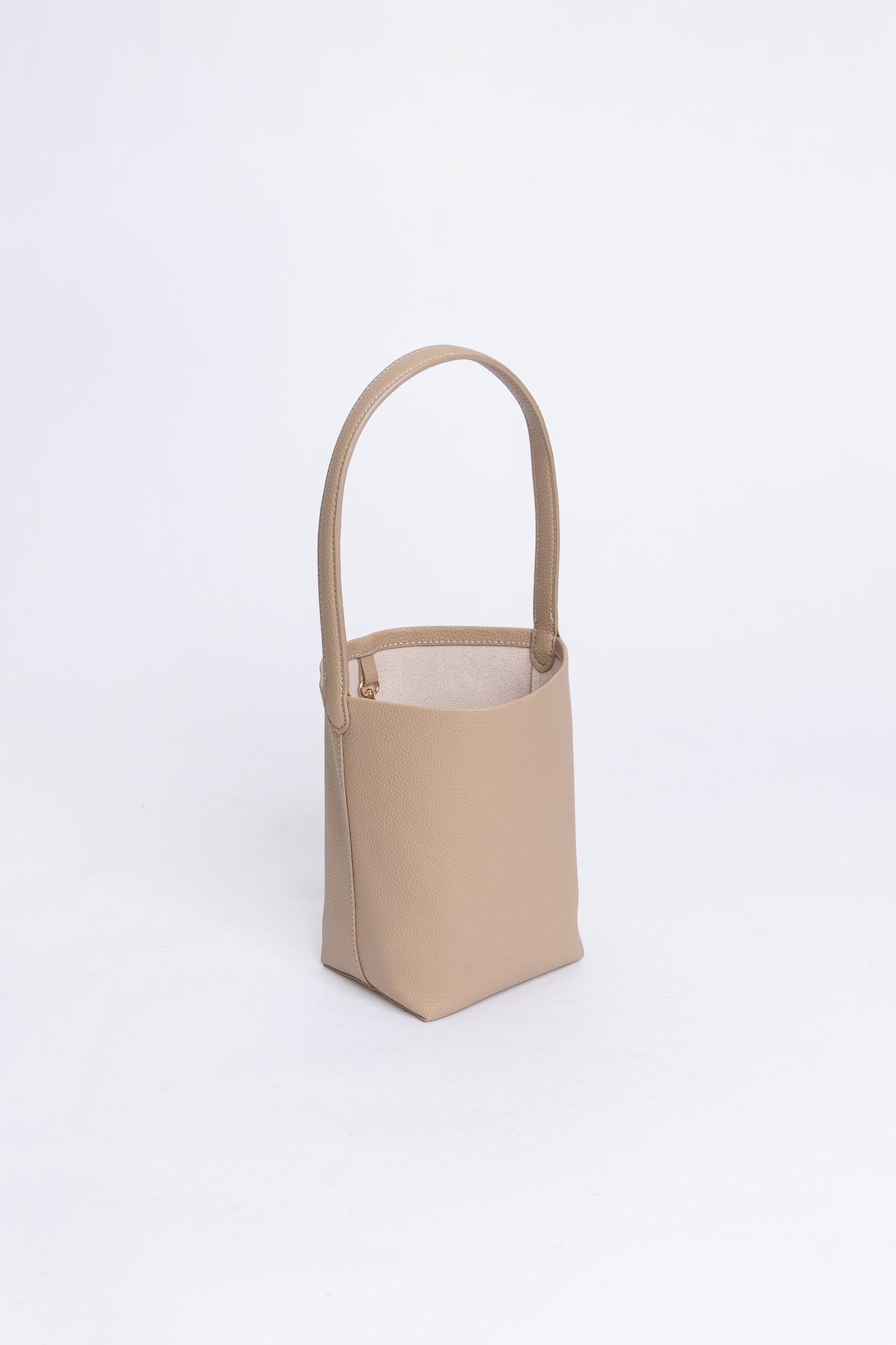 Hei Bucket Bag Leather - Mocha