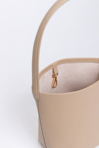 Hei Bucket Bag Leather - Mocha