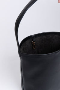 Hei Bucket Bag Leather - Black