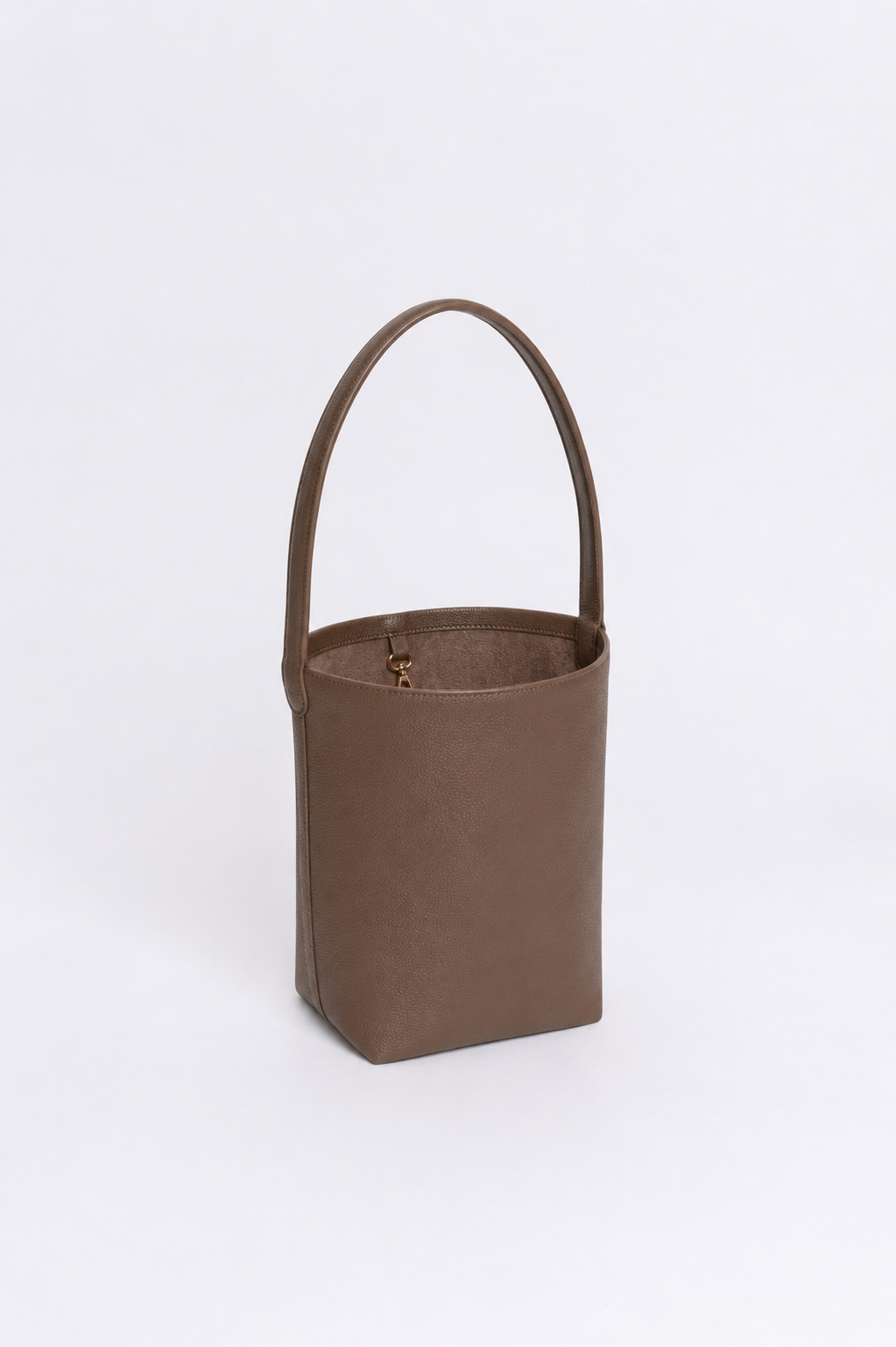 Hei Bucket Bag Leather Large - Taupe