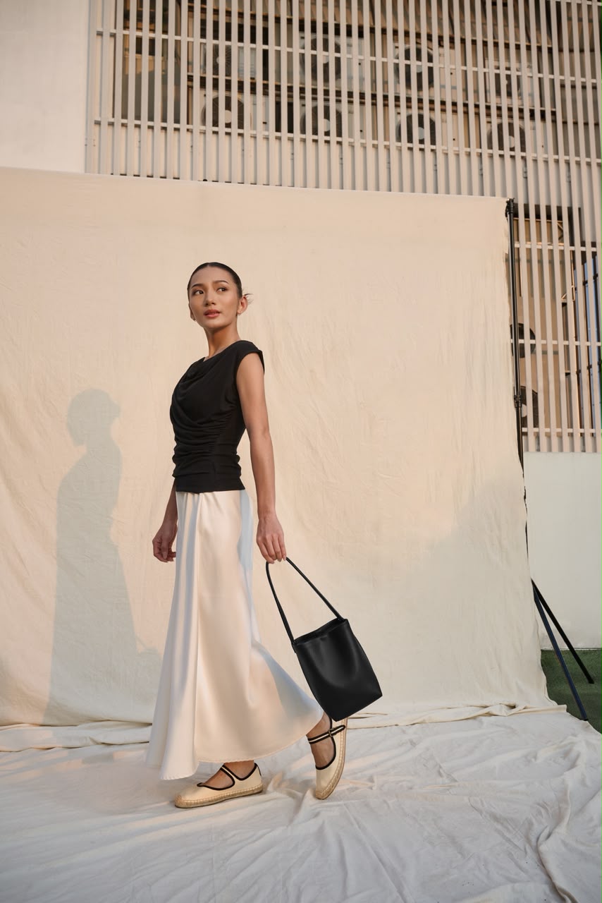 Hei Bucket Bag Leather - Black