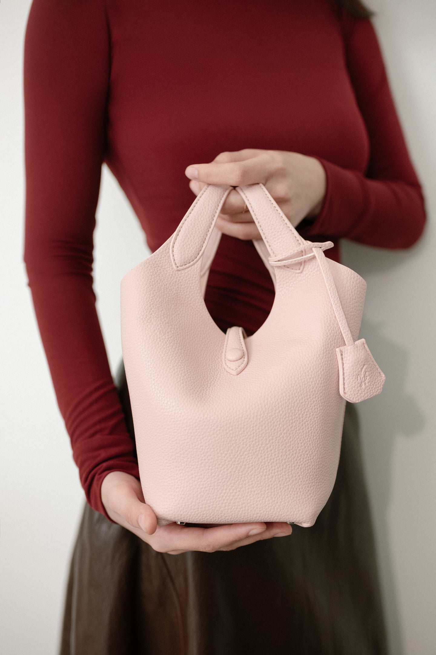 Arlo Bag Leather - Rose Pink