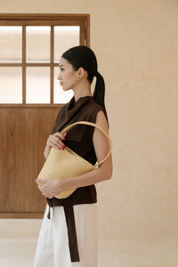 Hei Bucket Bag Leather - Butter Yellow