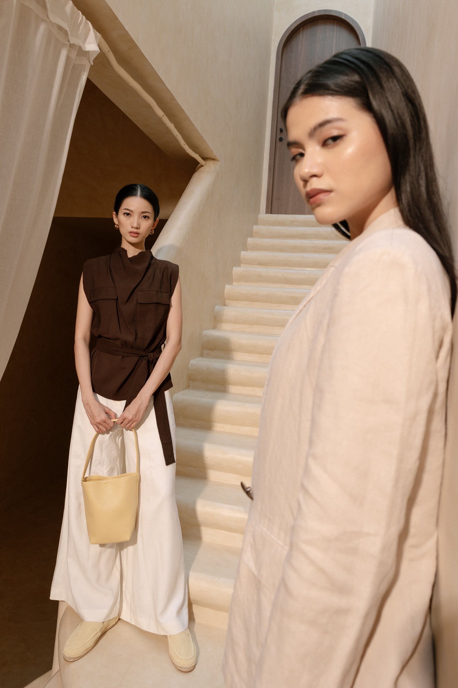 Suede Loafers Espadrilles - Butter Yellow